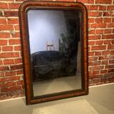 Mirror with wooden frame