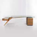 Zanotta Cavour CM desk designed by Carlo Mollino in 1949