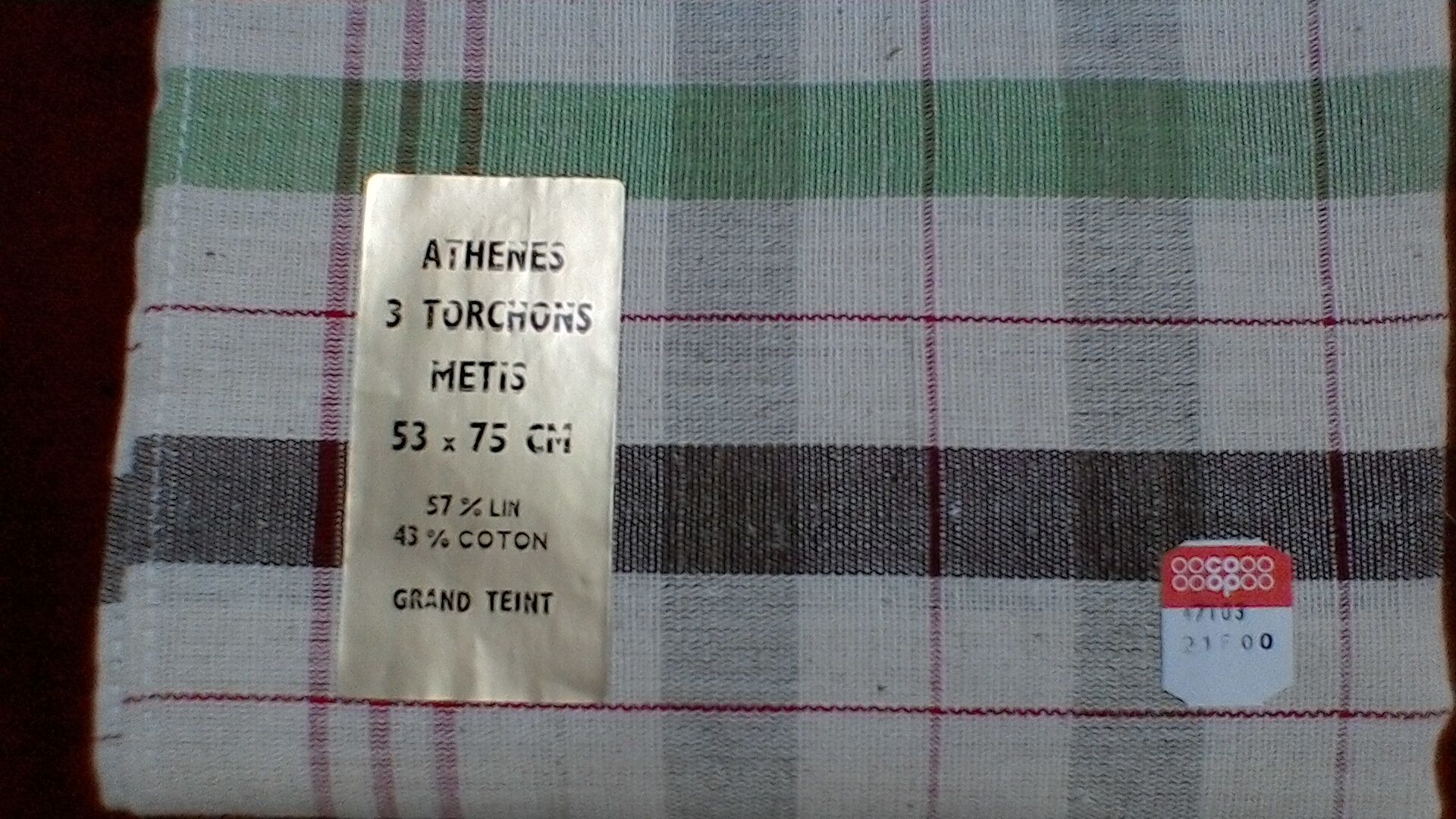 Kitchen towels, vintage.