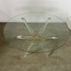 Venice model round dining table from Madelia by Paris Altuglas foot