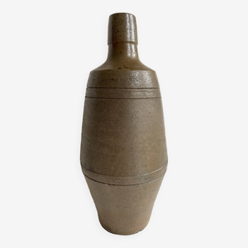 Vintage stoneware bottle or vase