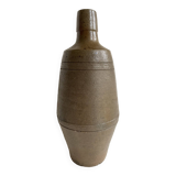 Bouteille ou vase vintage en grès