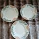 3 antique Longwy deep plates