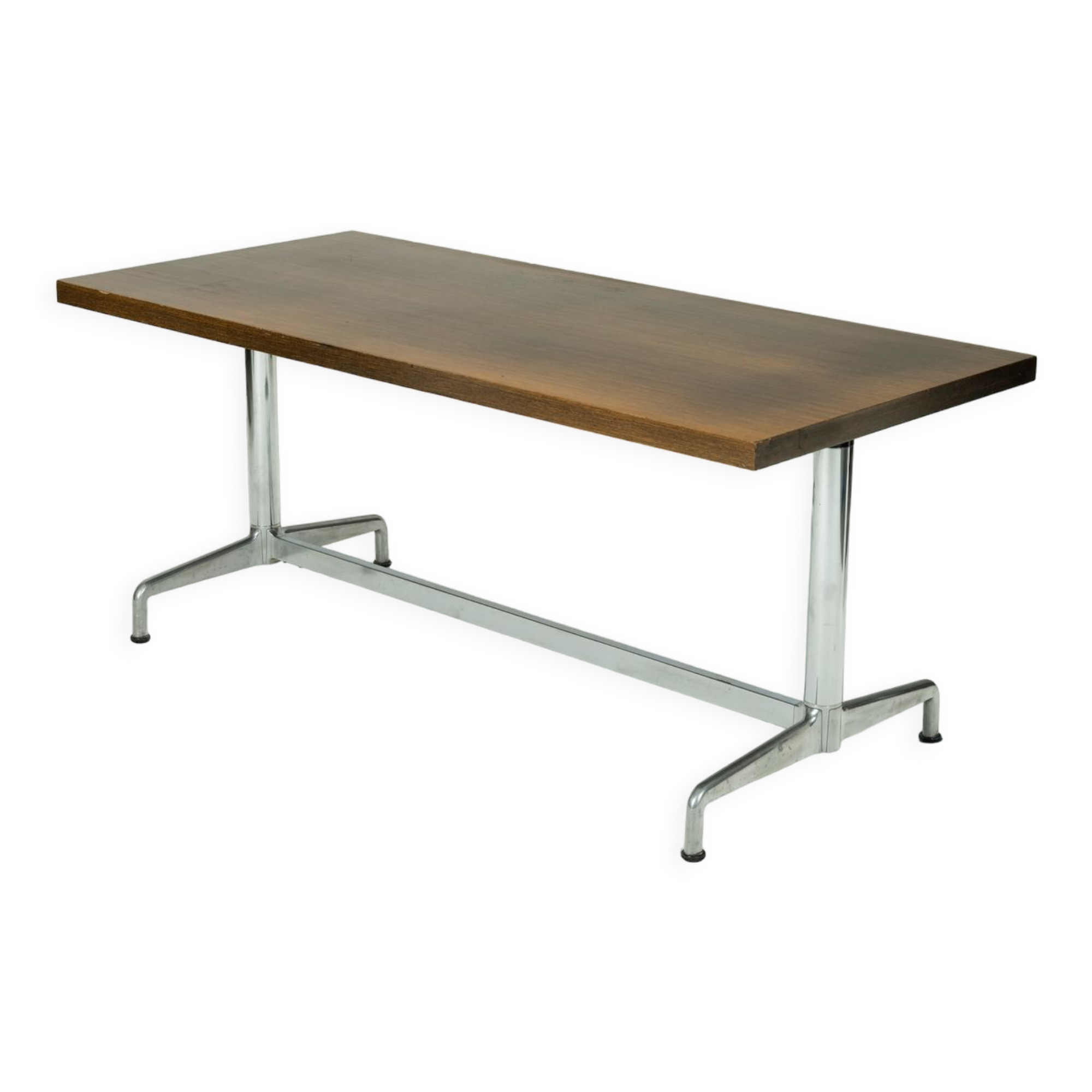 Rosewood table by Giancarlo Piretti for Castelli