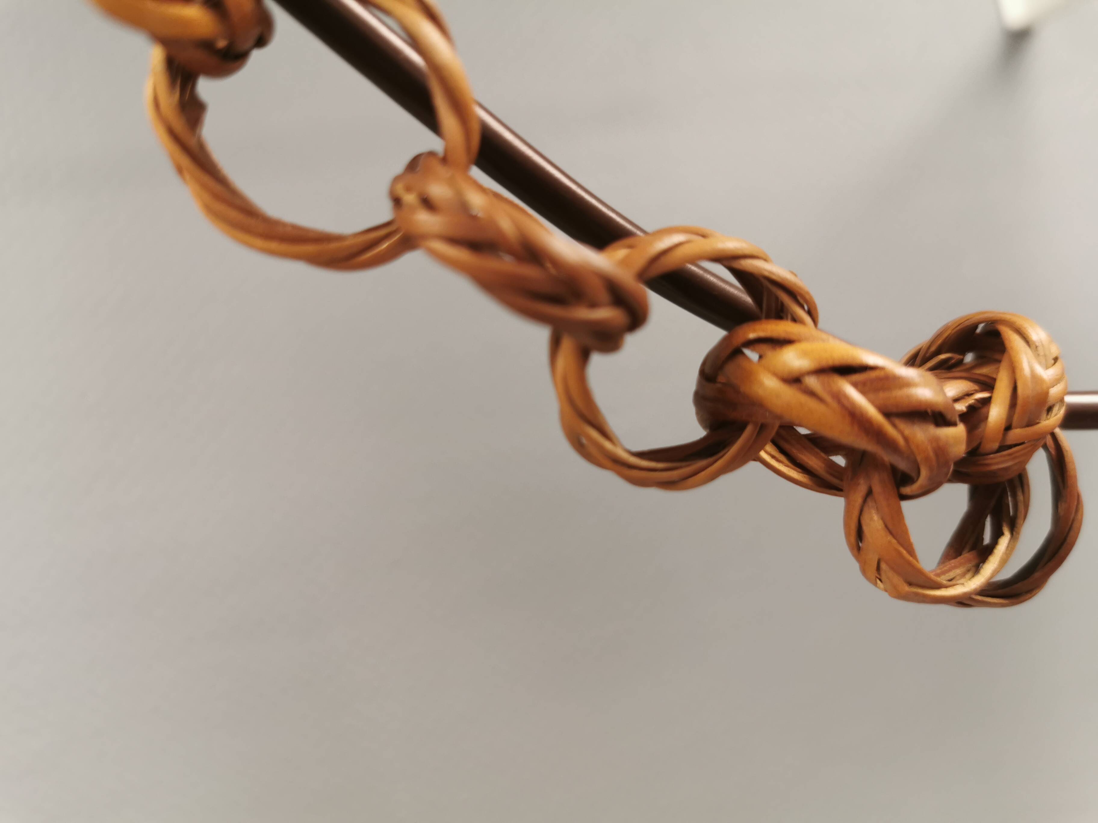 Rattan ball lamp