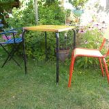 Industrial design table metal Tolix