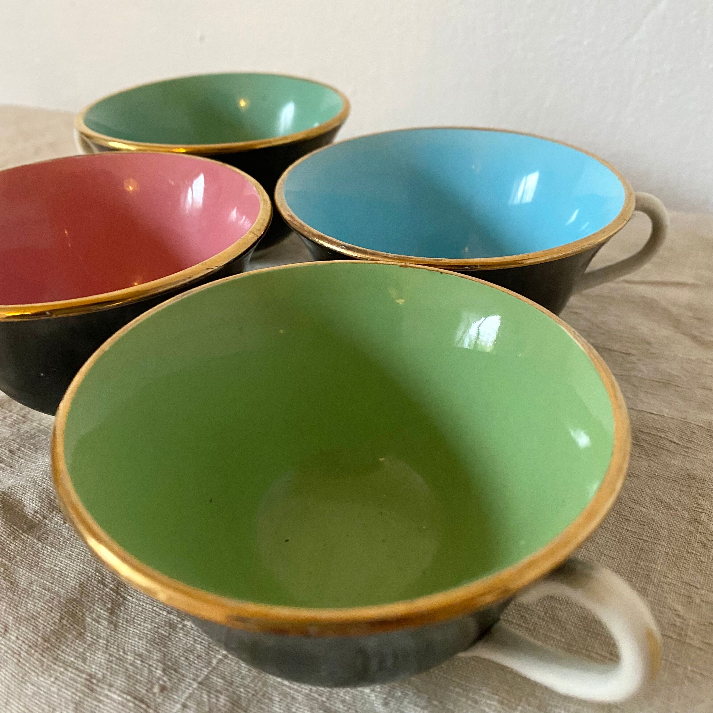 Digoin Sarreguemines Cups