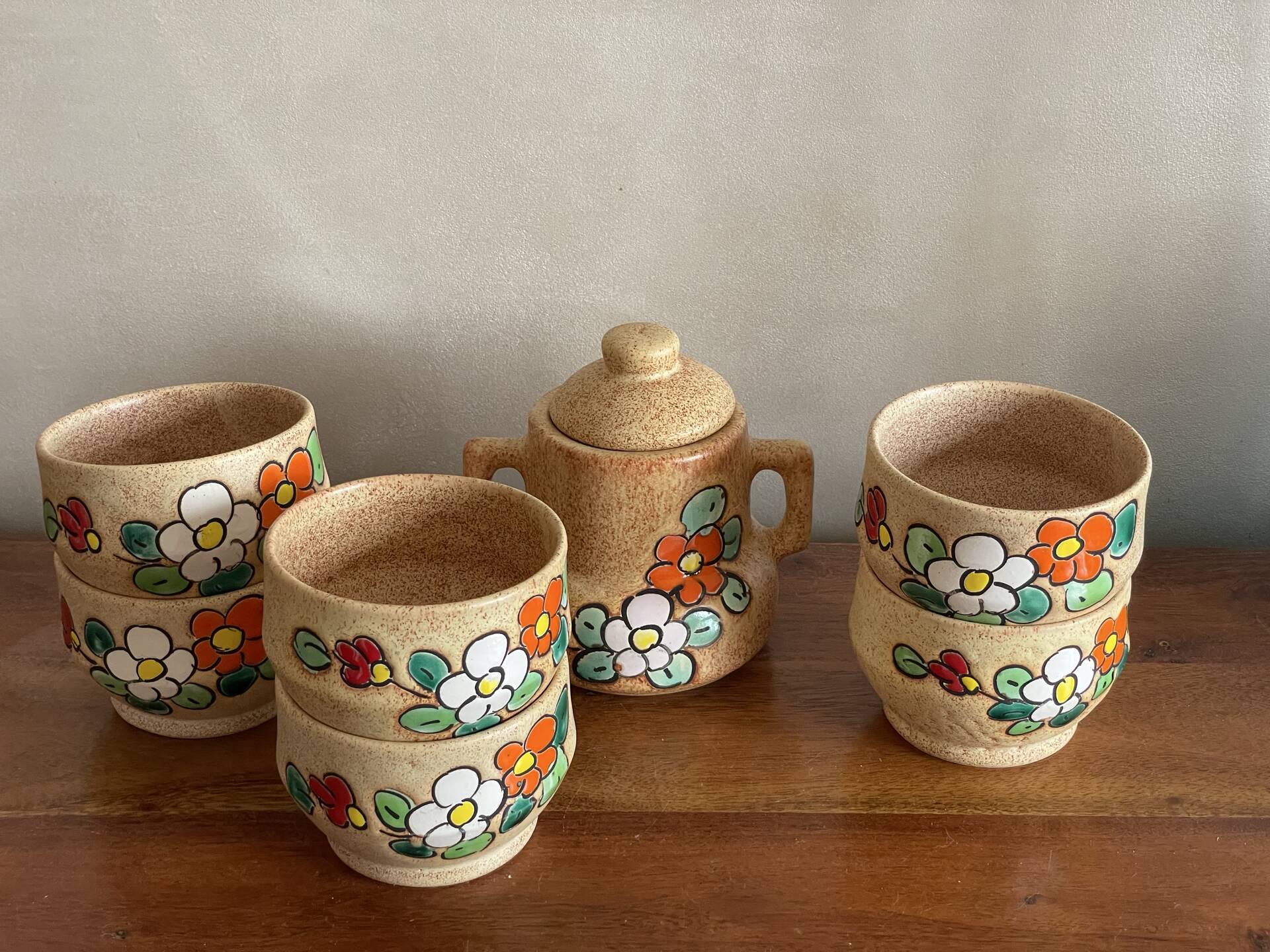 Ensemble Vallauris thé, café