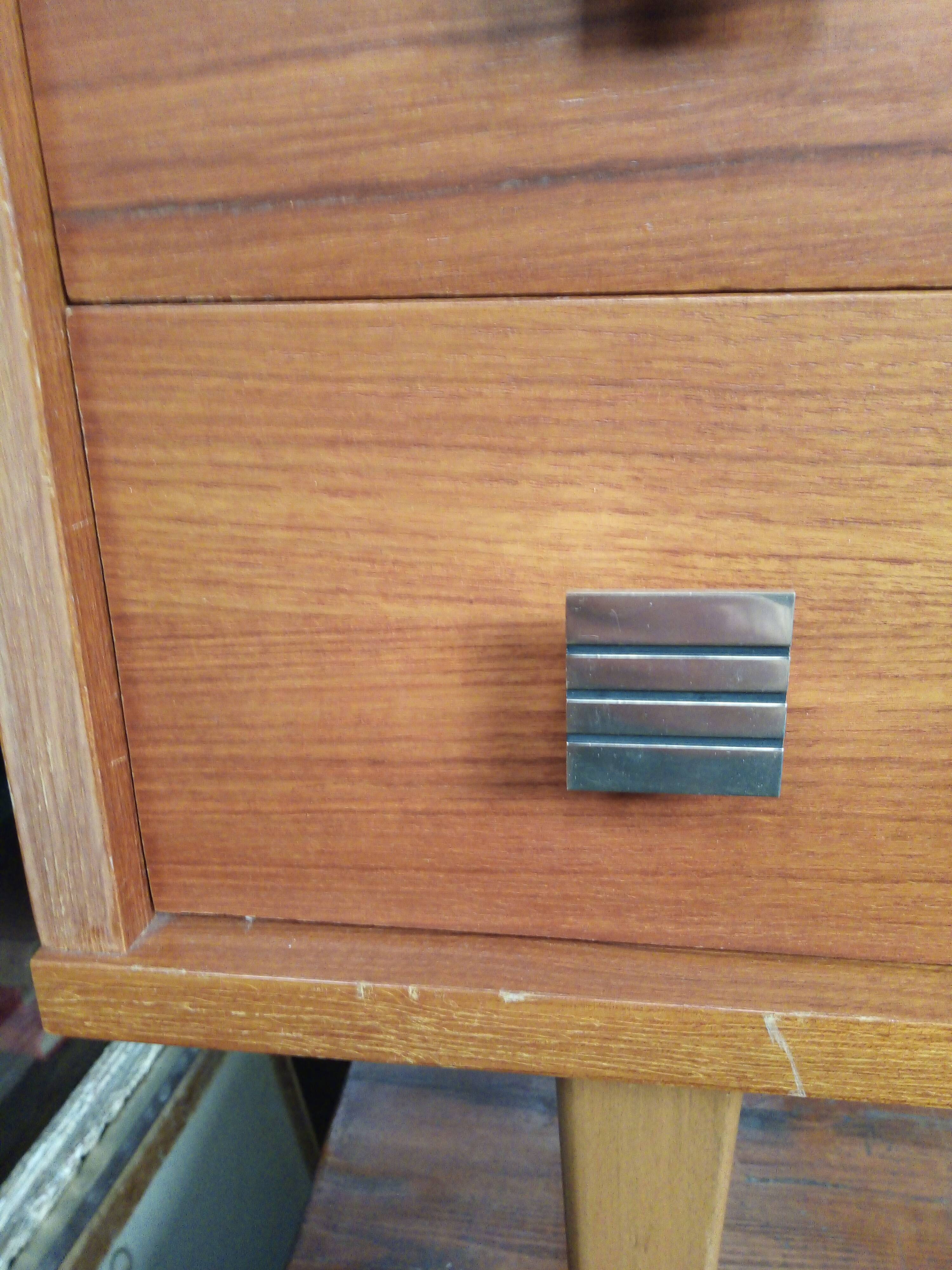 Commode années 60 pieds compas