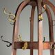Porte-manteau ancien Arts et Crafts