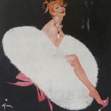 Old advertising René Gruau