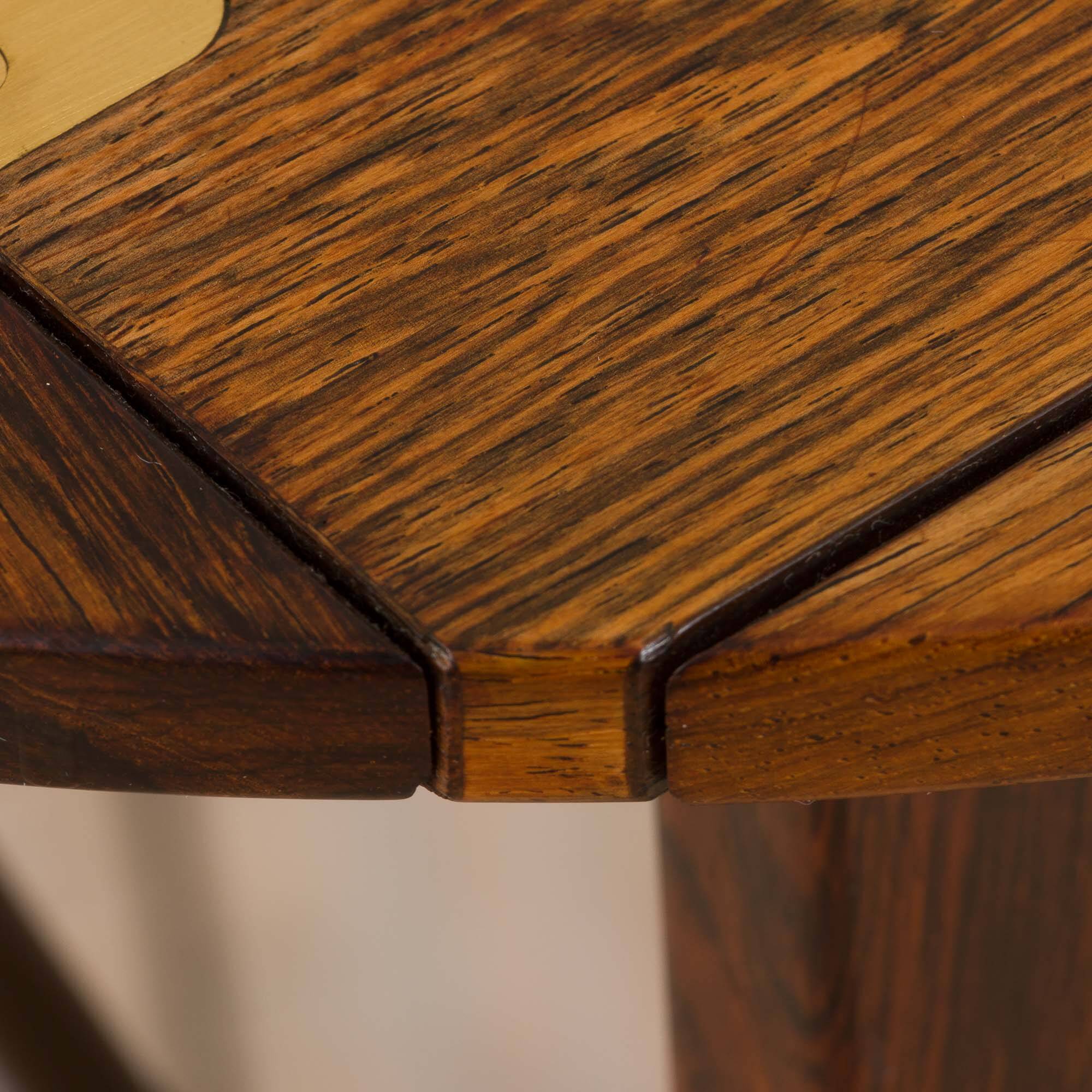 Vintage Rosewood Butler's Tray table by Svend Langkilde, Denmark, 1960s