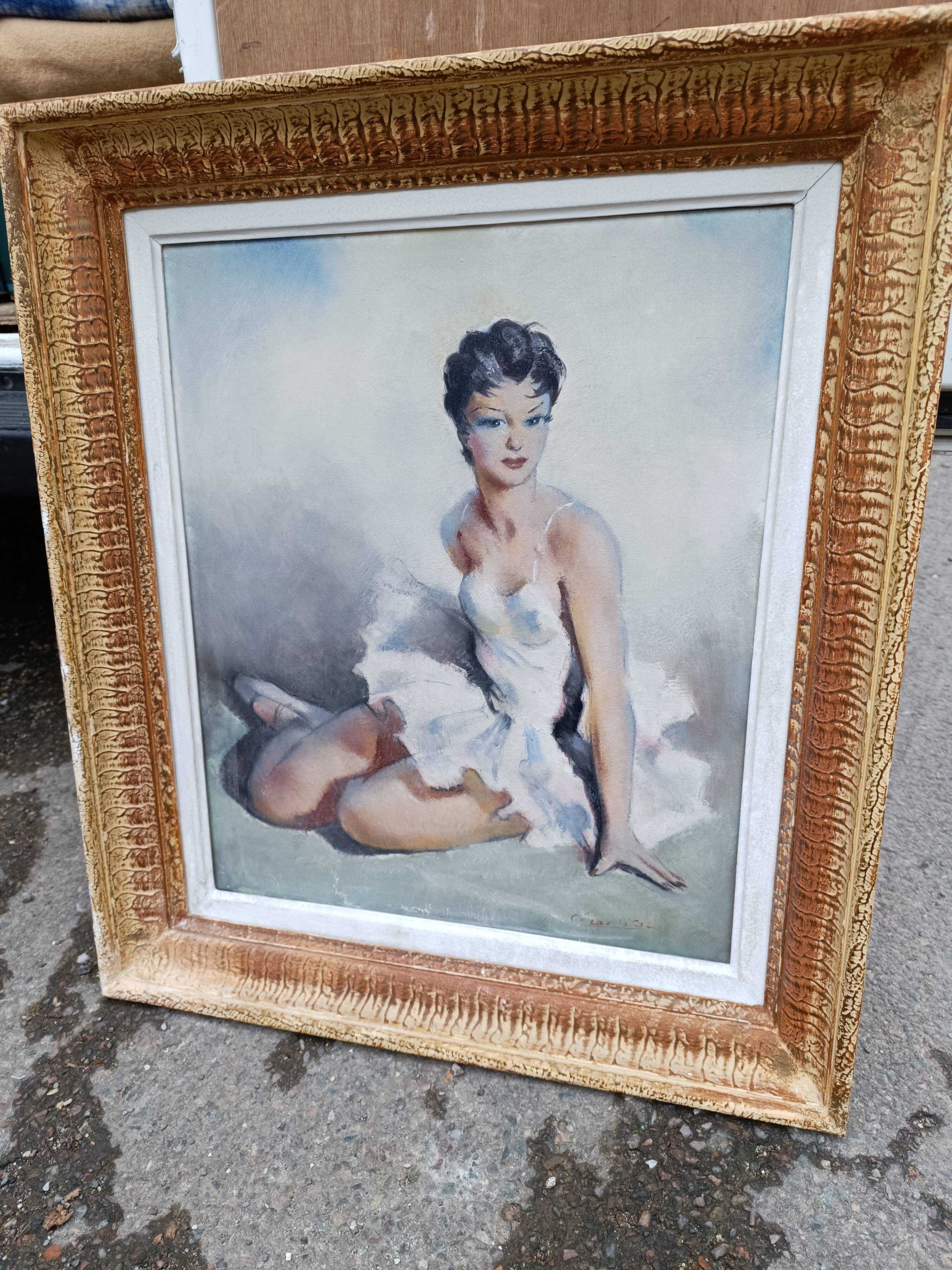 Painting by César Vilol