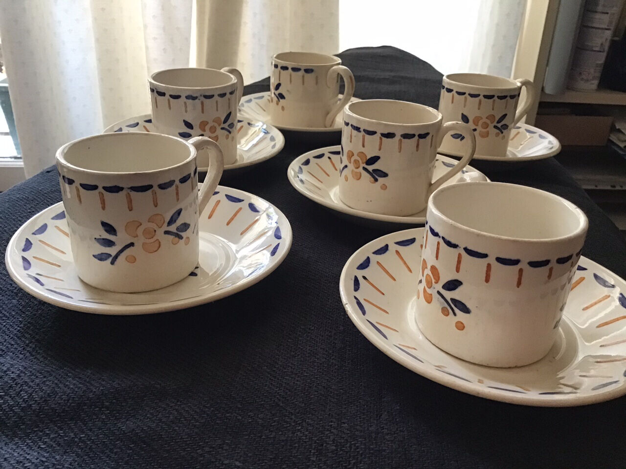 Art Deco 6-cup coffee set