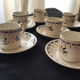 Art Deco 6-cup coffee set