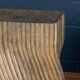 20thc american dining table & four chairs by mcguire