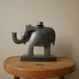 Candle holder in metal