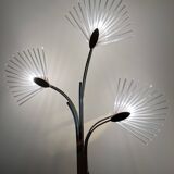 Chrome halogen floor lamp