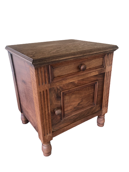 Antique bedside table