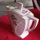 Pink Art Deco coffee service Victoria Porcelain Bohemia – 12 cups – years