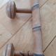 Old coat rack wood imitation bamboo