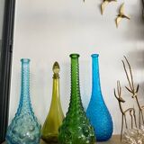 Vintage green Empoli carafe