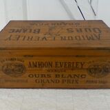 Storage box, wooden, vintage