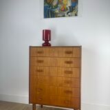 Teak chest of drawers