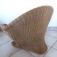 Wicker lotus armchair