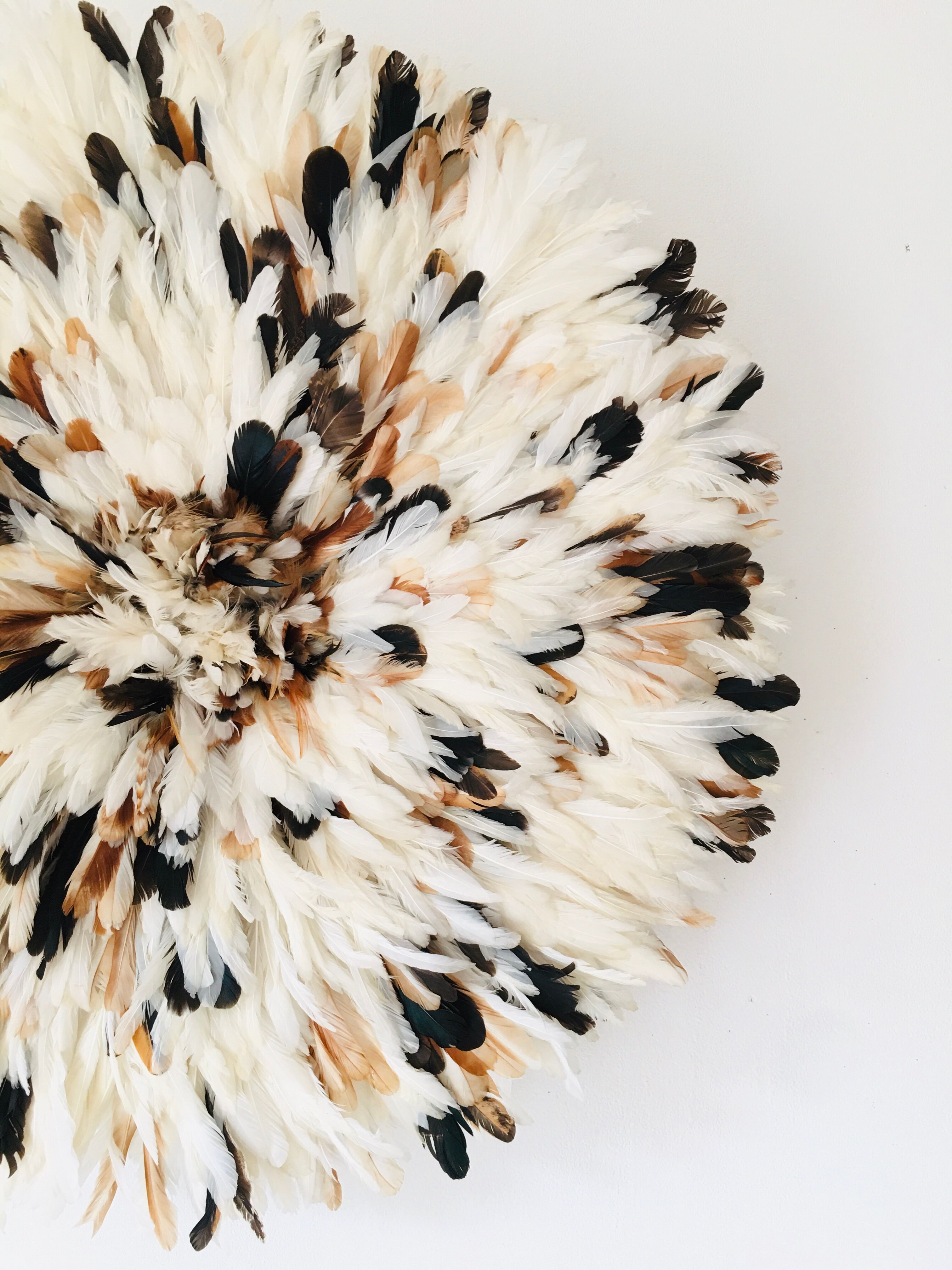 Speckled white jujuhat 75 cm