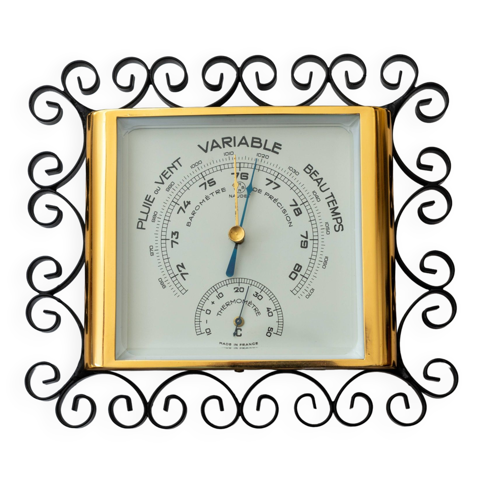 Barometer, Naudet thermometer, 1960s