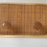 Vintage rattan hook