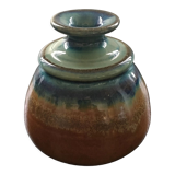 Vase en grès signé