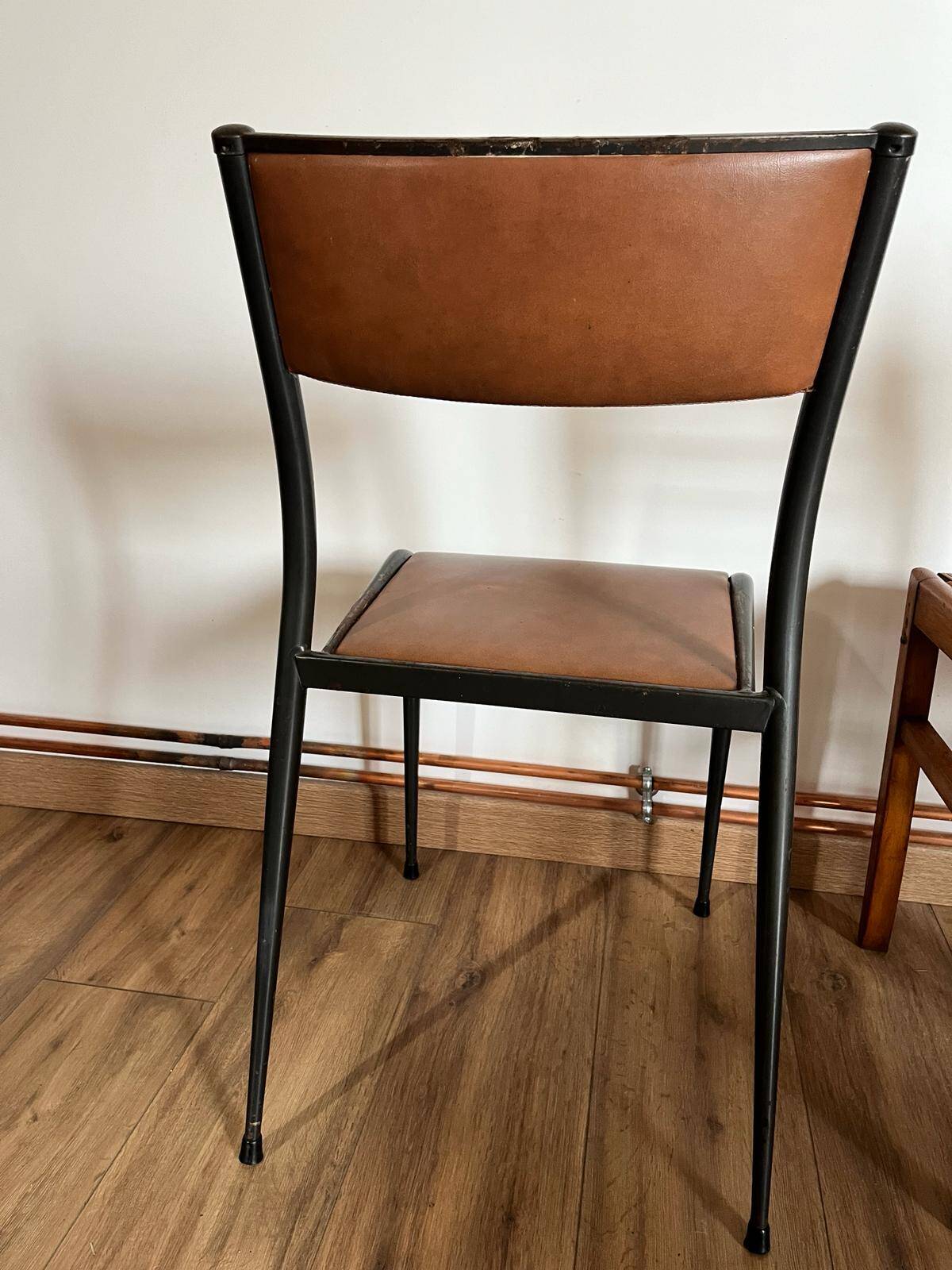 Set of 4 mismatched chairs