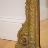 Victorian giltwood wall mirror - 112x121cm