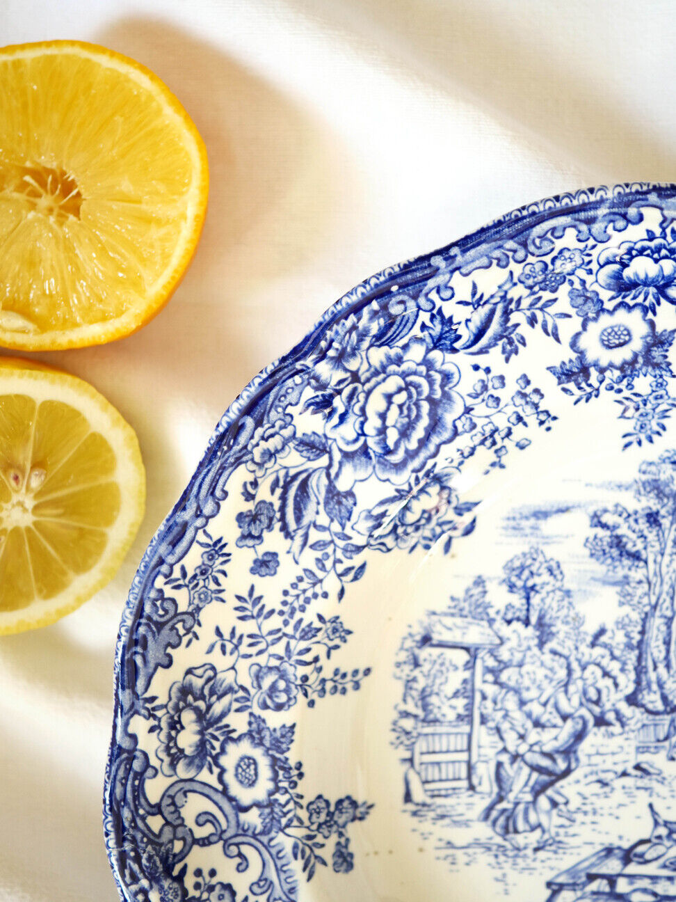 Hollow plate english style