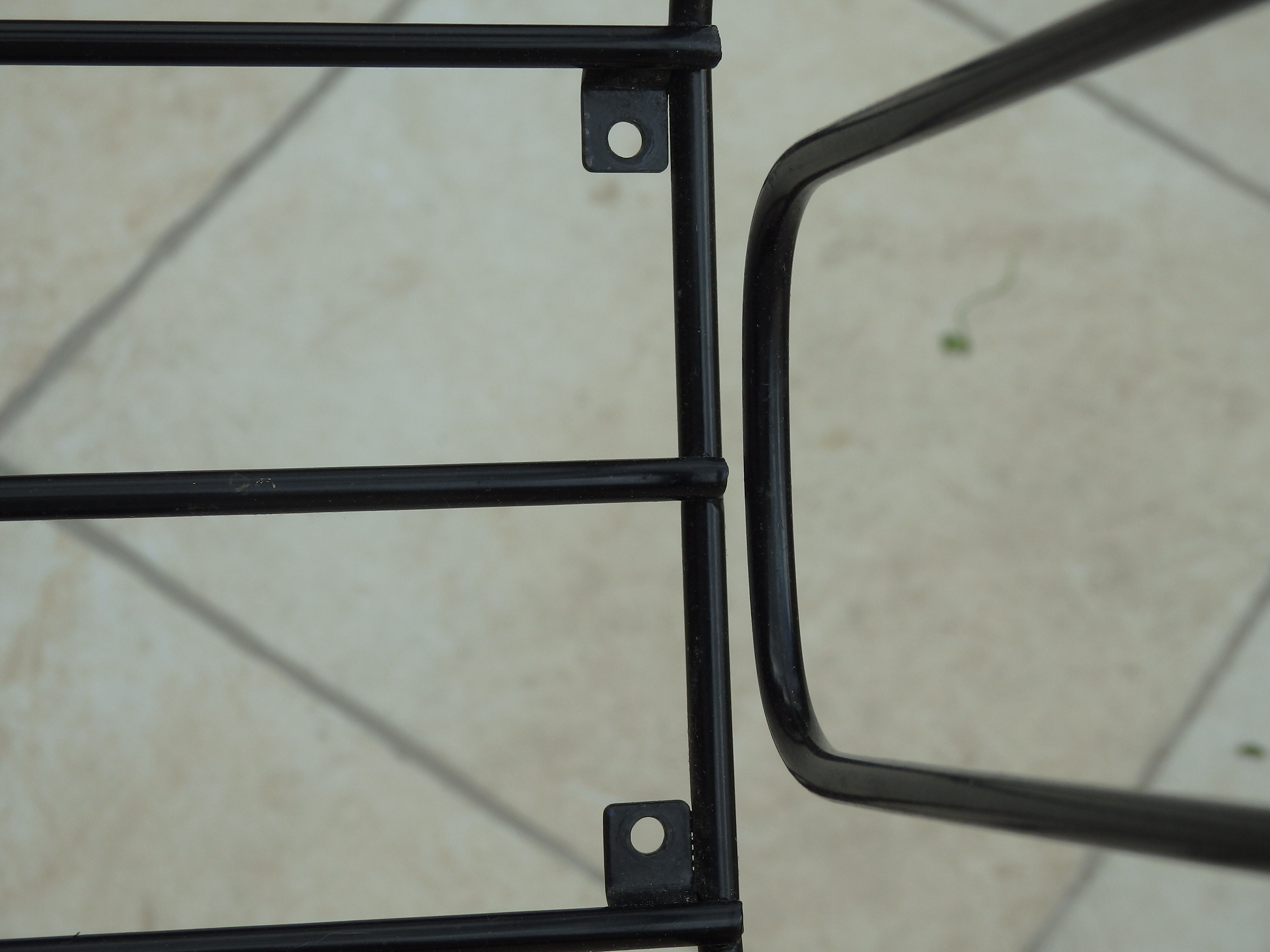Wall shelf metal black IKEA vintage year 80 design