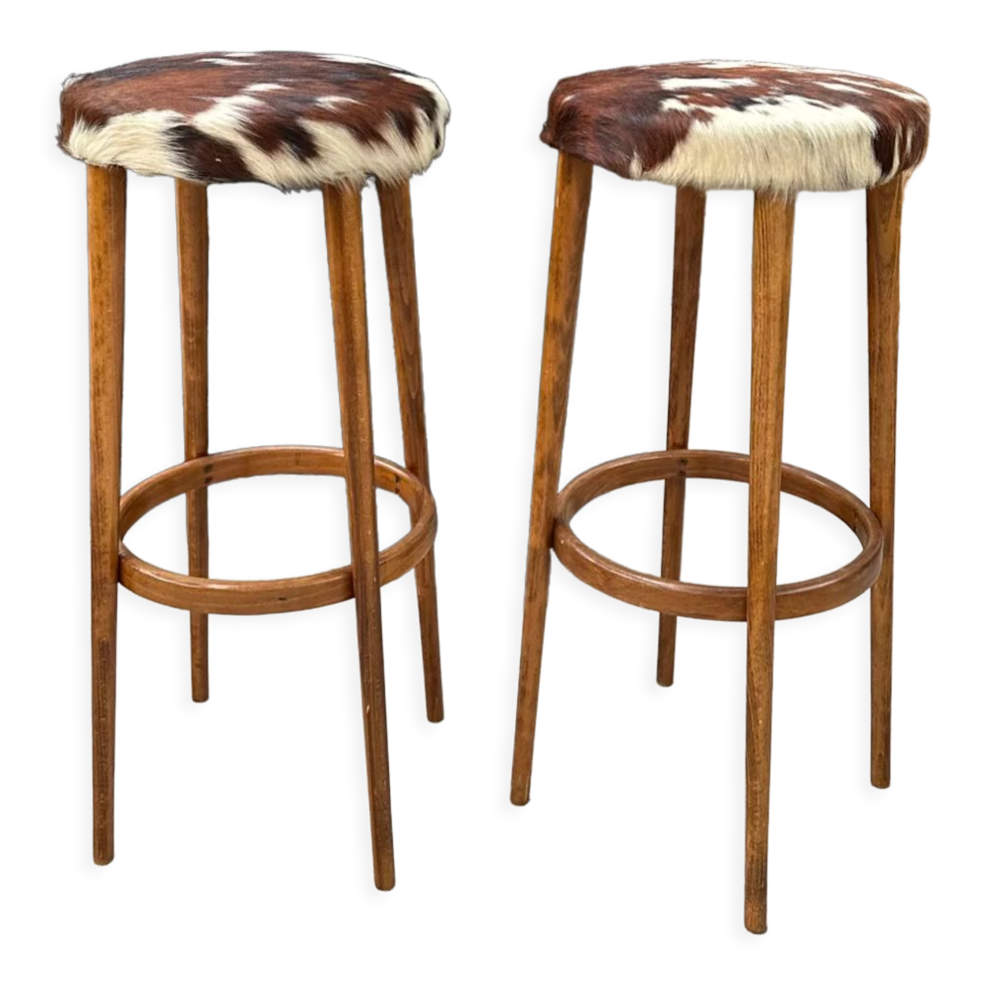 Paire de tabourets de bar