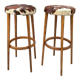 Paire de tabourets de bar