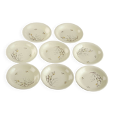 8 assiettes creuses Salins modèle Champagnole