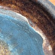 Mid-century German studio pottery bowl by Volker Ellwanger, 1960s.