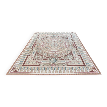 Tapis aux points noués de style Aubusson 312x245 cm