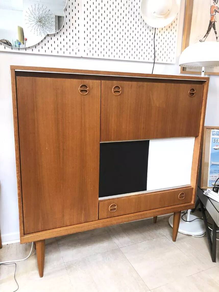 Vintage two-tone Scandinavian buffet – 1960