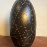 Exotic wood vase