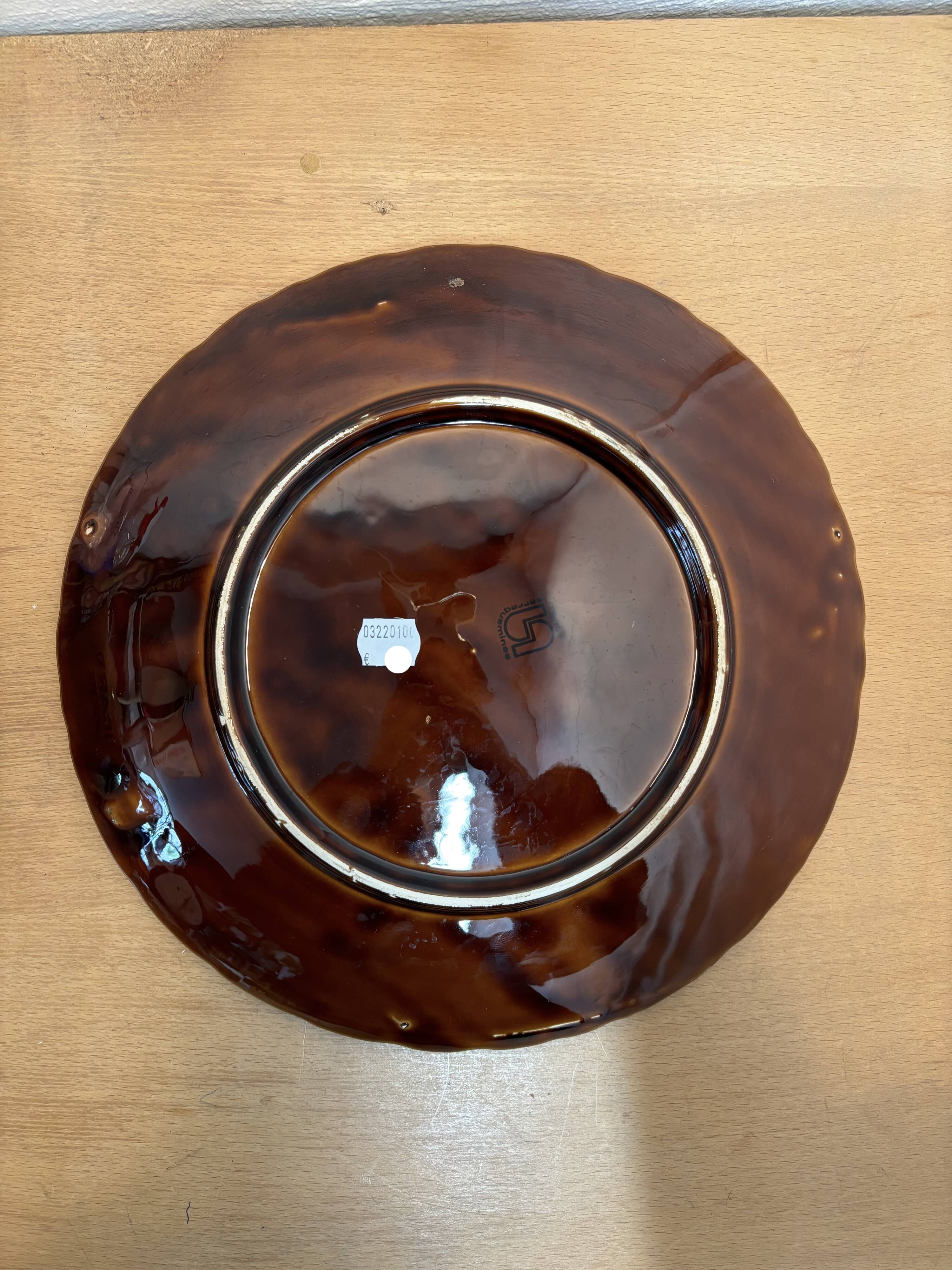 Sarreguemines slip dish