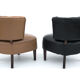 Pair of Swedish club chairs by Otto Schultz