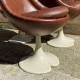 4 clover chairs by Christian Adam