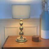 Brass ball lamp