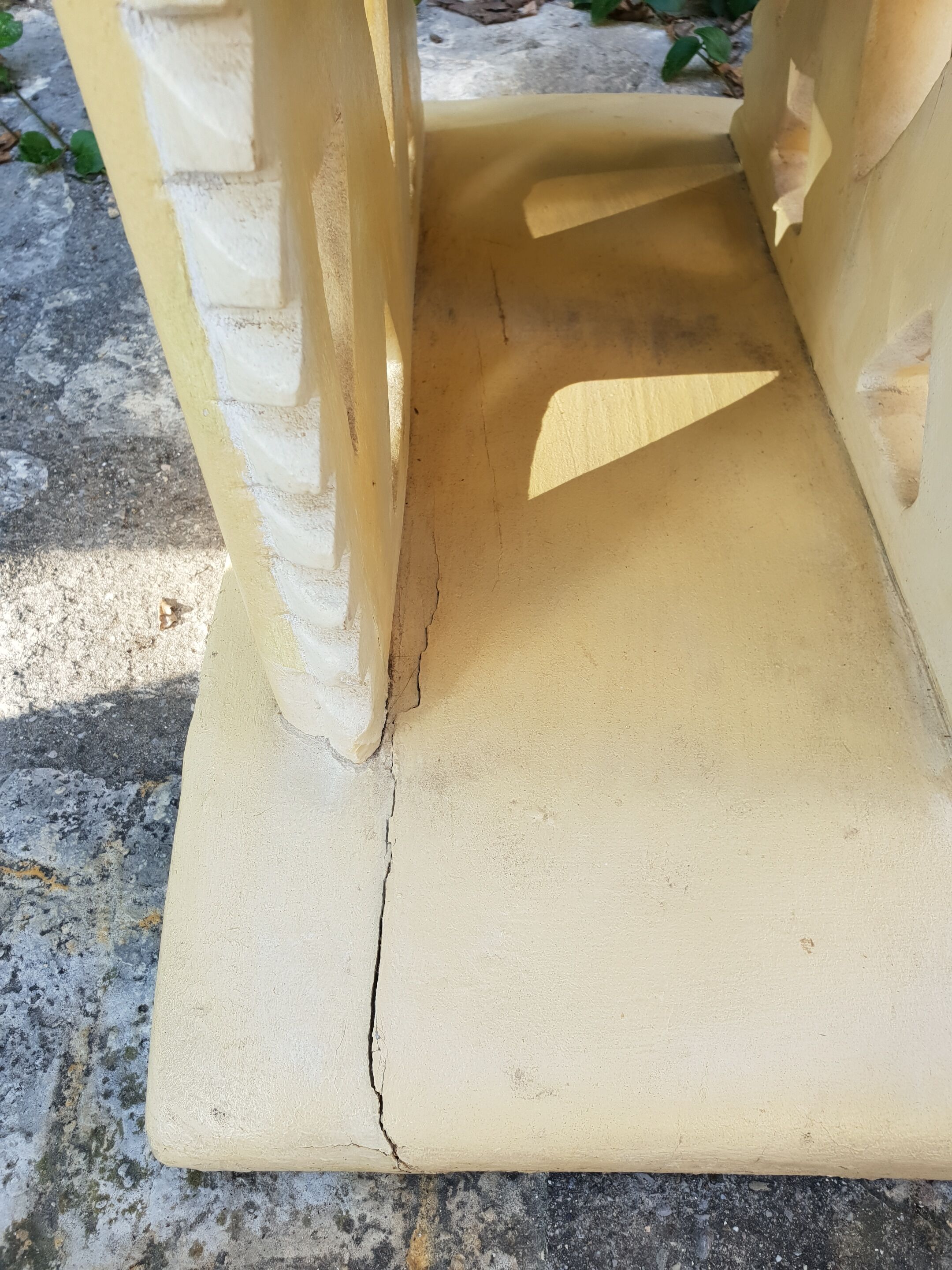 Pair of Africanist art deco stools