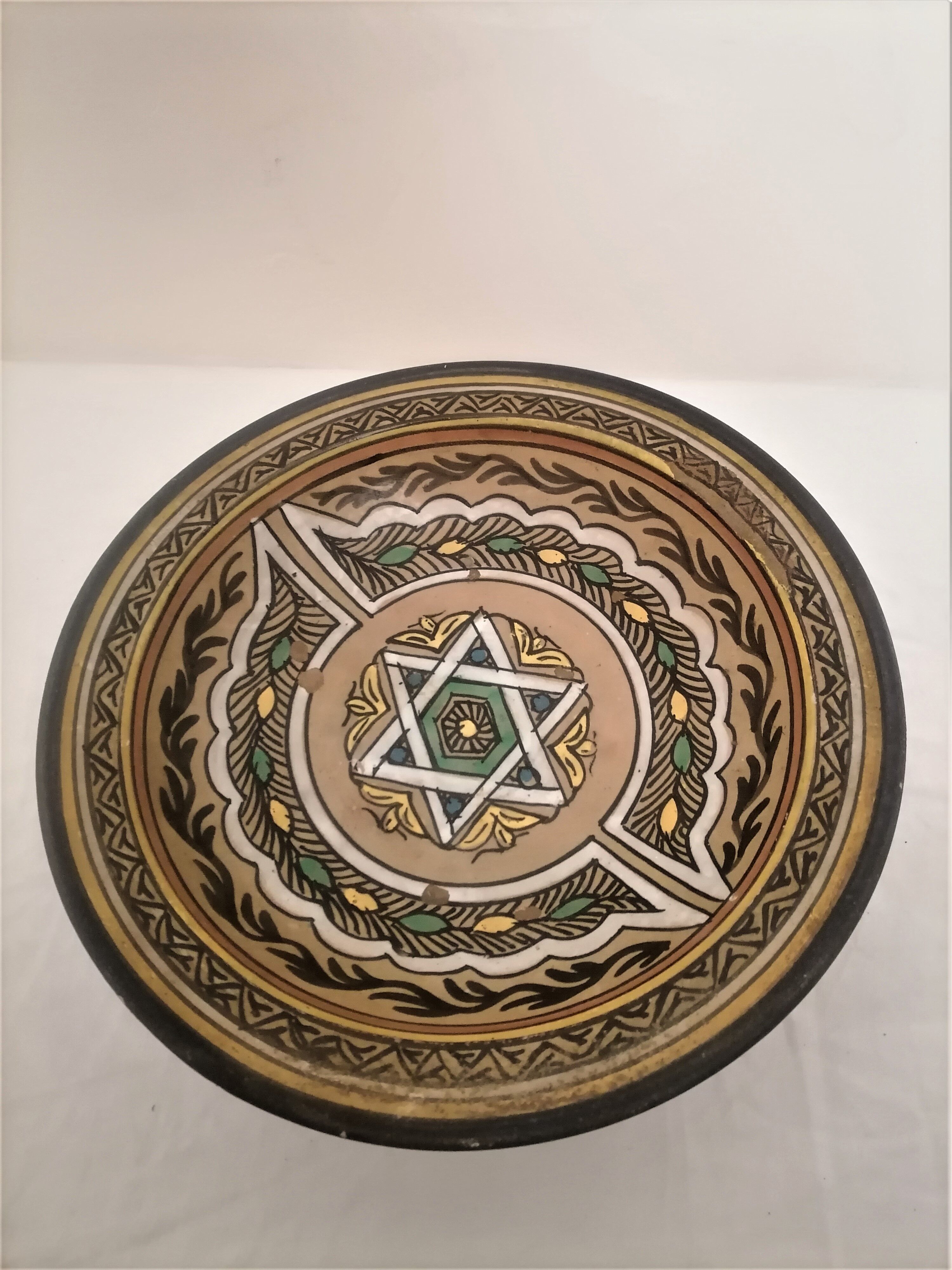 Moroccan dish. Late nineteenth, early twentieth